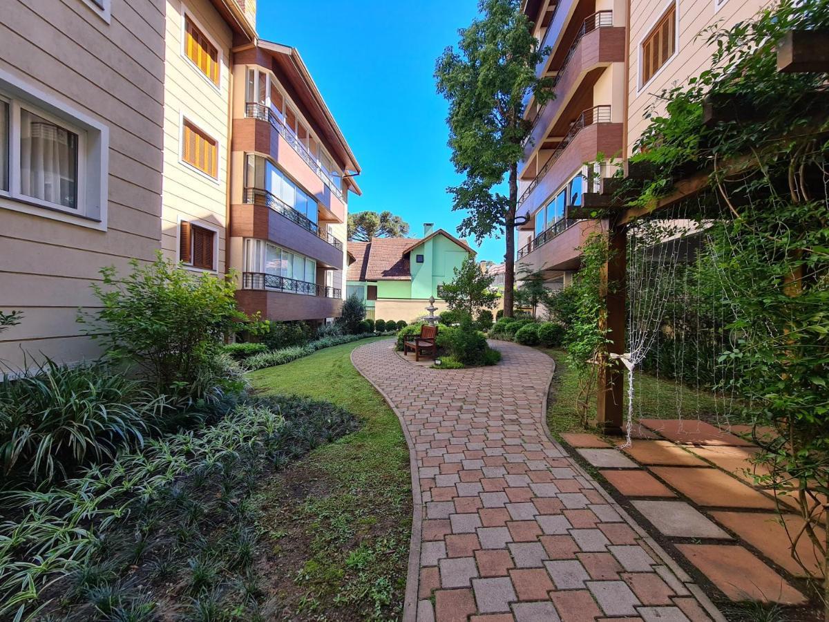 דירות 2D No Centro De Gramado, A 500M Da Rua Coberta מראה חיצוני תמונה